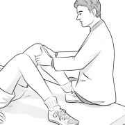 anterior drawer test for acl insuffiency